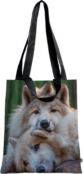 Изображение товара Сумка-шоппер Mega Toys Волки / 12000