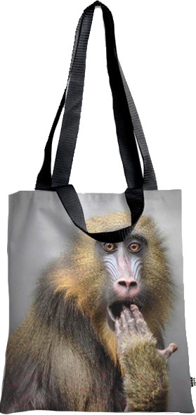 Изображение товара Сумка-шоппер Mega Toys Обезьяна / 12007