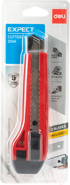 Изображение товара Нож канцелярский Deli 2041