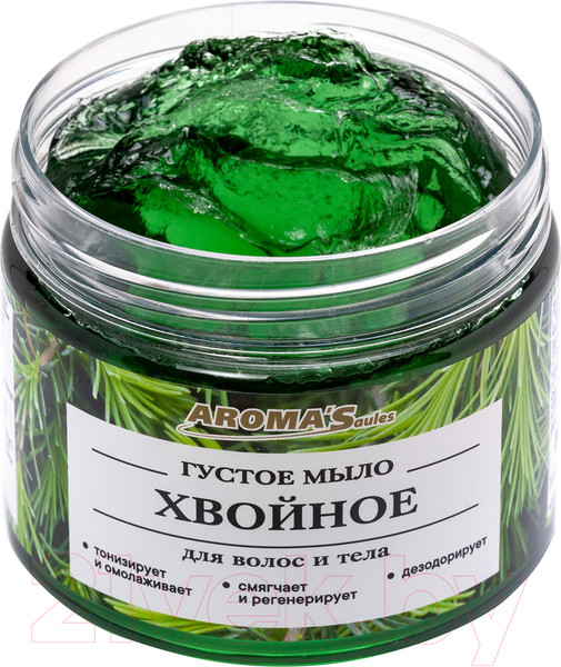 Изображение товара Мыло густое Aroma Saules Хвойное для тела и волос (250мл)