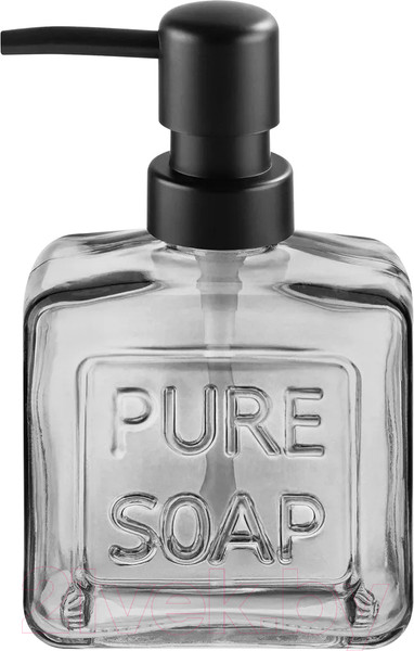 Изображение товара Дозатор для жидкого мыла Elan Gallery 240342 (серый)