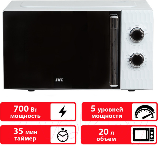 Изображение товара Микроволновая печь JVC JK-MW154M