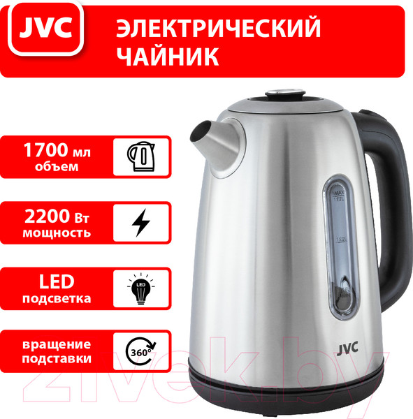 Изображение товара Электрочайник JVC JK-KE1715