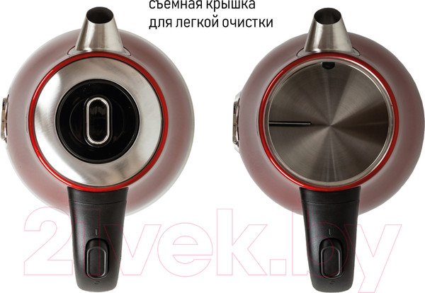 Изображение товара Электрочайник JVC JK-KE1717 (красный)
