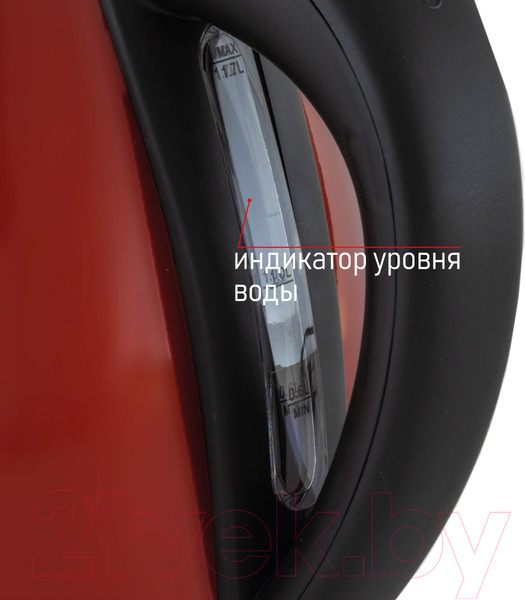 Изображение товара Электрочайник JVC JK-KE1717 (красный)