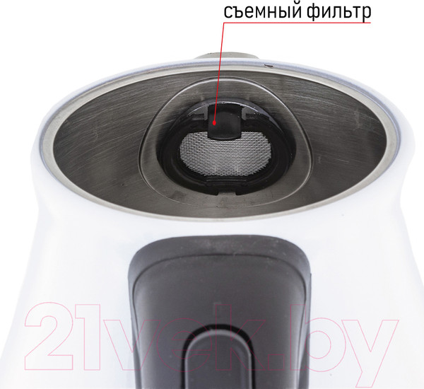 Изображение товара Электрочайник JVC JK-KE1717 (белый)