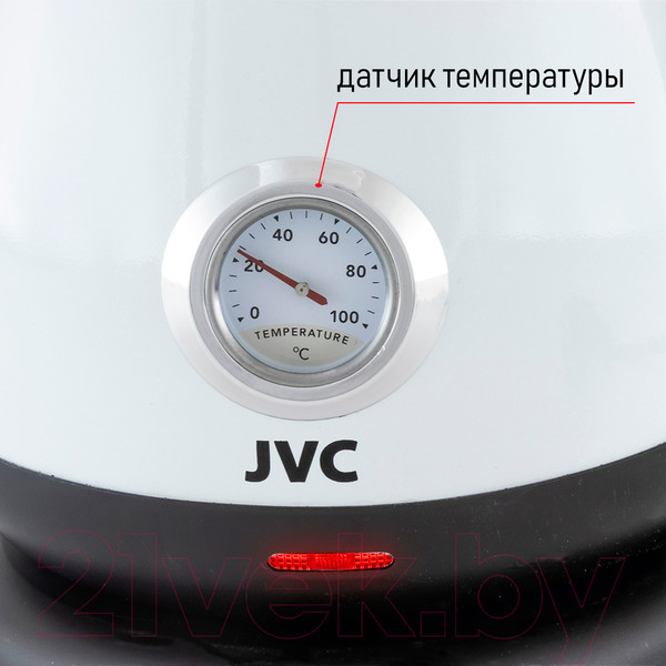 Изображение товара Электрочайник JVC JK-KE1717 (белый)