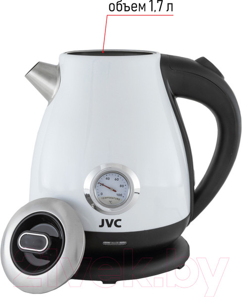 Изображение товара Электрочайник JVC JK-KE1717 (белый)