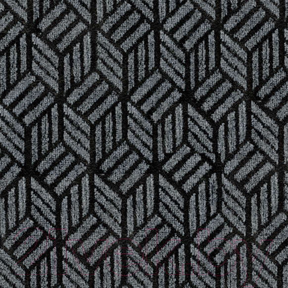 Изображение товара Коврик грязезащитный Shahintex Жаккард ТПР 100x150 01 S / 828562 (графит)