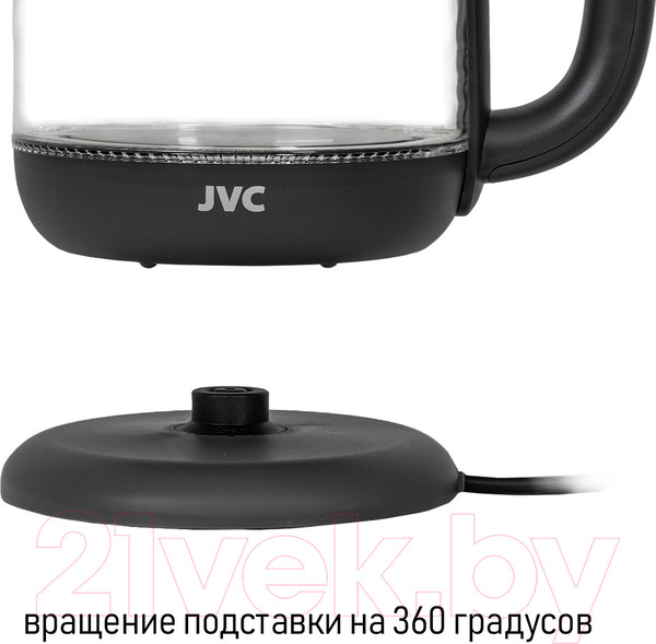 Изображение товара Электрочайник JVC JK-KE1510 (серый)