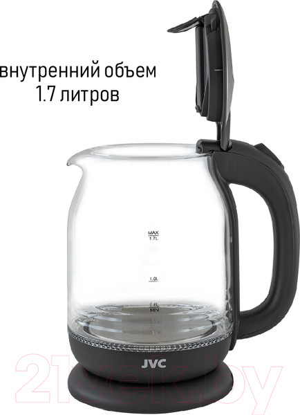 Изображение товара Электрочайник JVC JK-KE1510 (серый)