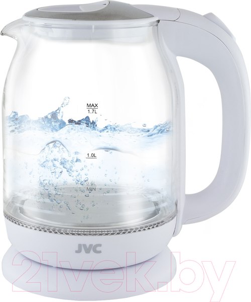 Изображение товара Электрочайник JVC JK-KE1510 (белый)