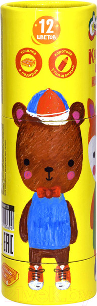 Изображение товара Набор цветных карандашей Каляка-Маляка Джамбо / КККМ12Т (12цв)