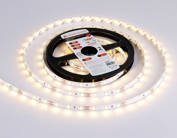 Изображение товара Светодиодная лента Ambrella 2835 60Led 4.8W 3000K / GS1001