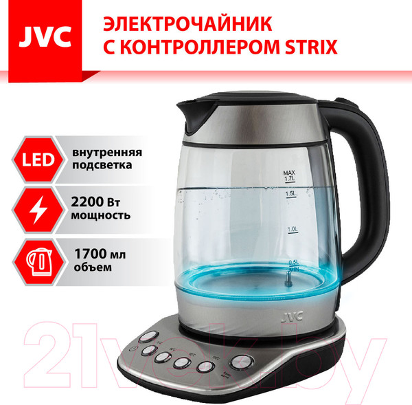 Изображение товара Электрочайник JVC JK-KE1825