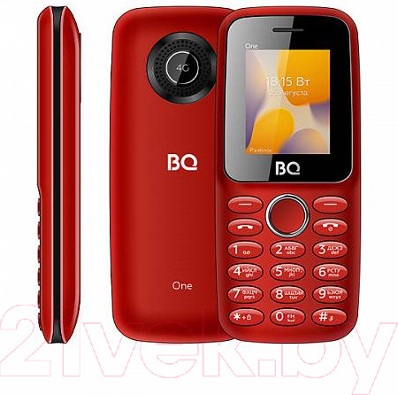 Изображение товара Мобильный телефон BQ 1800L One (красный)