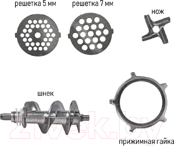 Изображение товара Мясорубка электрическая JVC JK-MG124