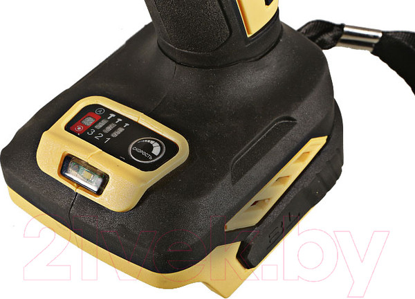 Изображение товара Аккумуляторный гайковерт Hanskonner HCD20600BL