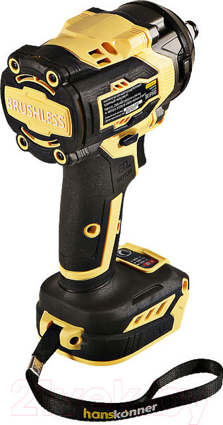 Изображение товара Аккумуляторный гайковерт Hanskonner HCD20600BL