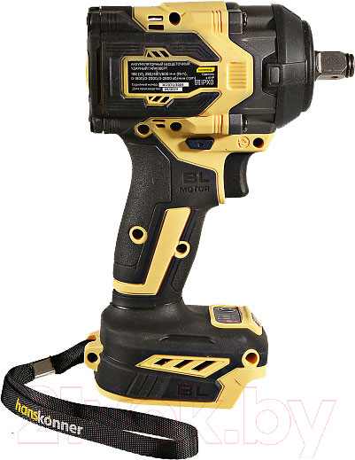 Изображение товара Аккумуляторный гайковерт Hanskonner HCD20600BL