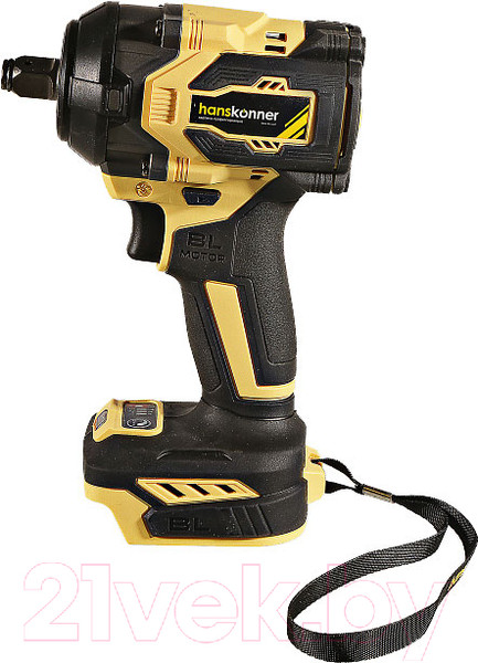 Изображение товара Аккумуляторный гайковерт Hanskonner HCD20600BL