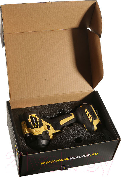 Изображение товара Аккумуляторный гайковерт Hanskonner HCD20600BL