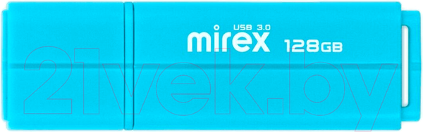 Изображение товара USB flash накопитель Mirex Line Blue 128GB (13600-FM3LB128)