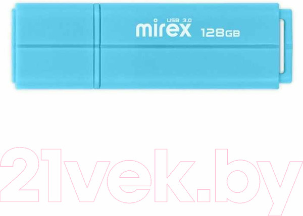 Изображение товара USB flash накопитель Mirex Line Blue 128GB (13600-FM3LB128)