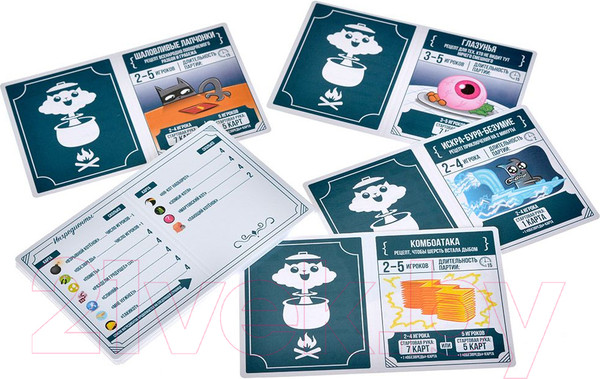 Изображение товара Настольная игра Мир Хобби Взрывные котята. Рецепты котострофы / 915753