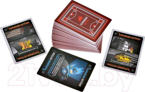 Изображение товара Настольная игра Мир Хобби Взрывные котята. Рецепты котострофы / 915753