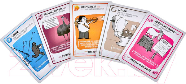 Изображение товара Настольная игра Мир Хобби Взрывные котята. Рецепты котострофы / 915753