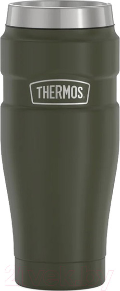 Изображение товара Термокружка Thermos SK1005 AG / 589811 (армейский зеленый)
