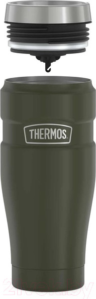 Изображение товара Термокружка Thermos SK1005 AG / 589811 (армейский зеленый)