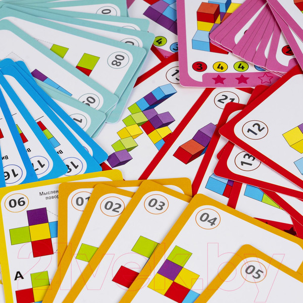 Изображение товара Игра-головоломка Bondibon БондиЛогика Логикубики / ВВ6163