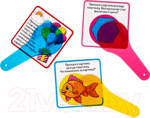 Изображение товара Игра-головоломка Bondibon БондиЛогика Смешение цветов / ВВ6020