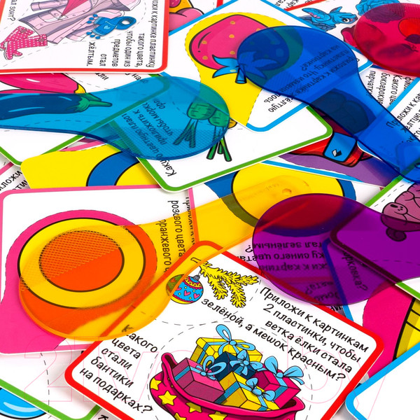 Изображение товара Игра-головоломка Bondibon БондиЛогика Смешение цветов / ВВ6020