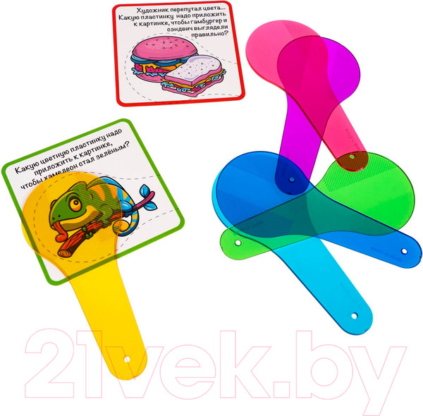 Изображение товара Игра-головоломка Bondibon БондиЛогика Смешение цветов / ВВ6020