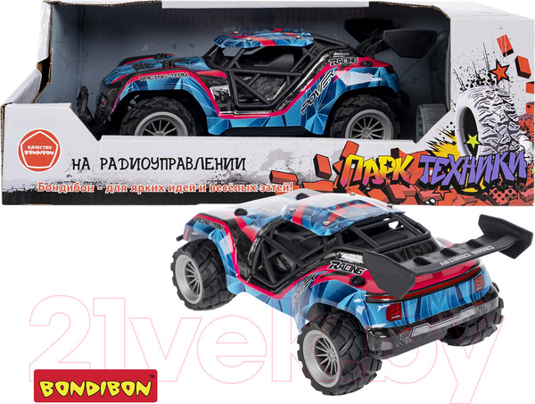 Изображение товара Радиоуправляемая игрушка Bondibon Парк Техники Авторалли / ВВ6274