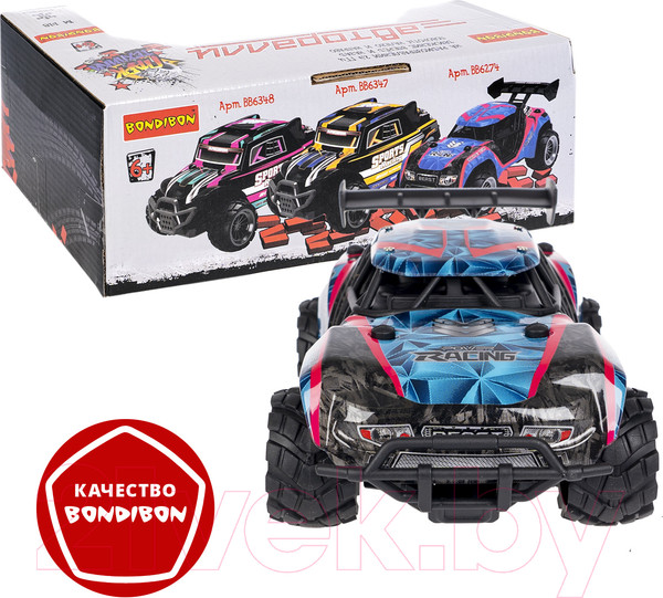 Изображение товара Радиоуправляемая игрушка Bondibon Парк Техники Авторалли / ВВ6274