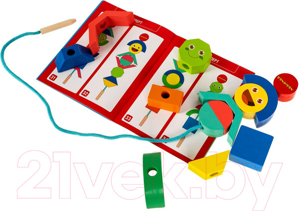 Изображение товара Игра-головоломка Bondibon Бондилогика Пирамидка Фантазия / ВВ6153