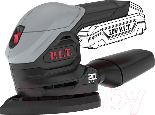 Изображение товара Дельтавидная шлифовальная машина P.I.T PSP20H-140A