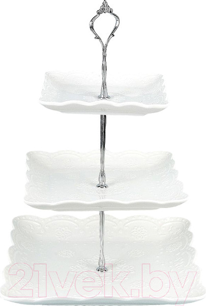 Изображение товара Ваза-этажерка Nouvelle Маршмеллоу / 0530166 