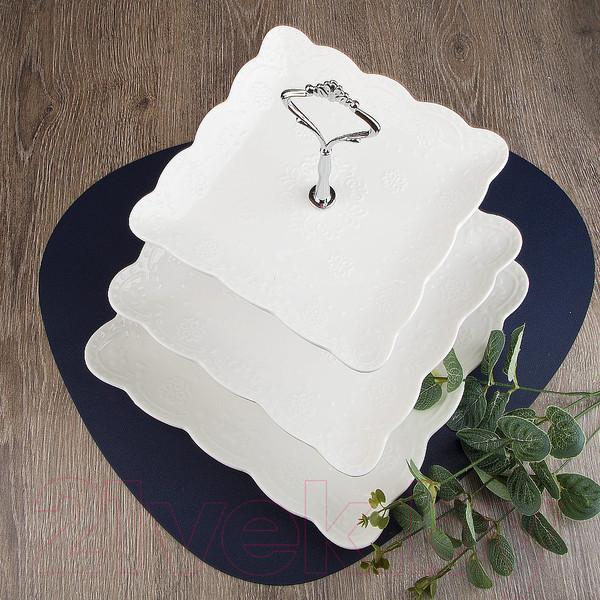 Изображение товара Ваза-этажерка Nouvelle Маршмеллоу / 0530166 