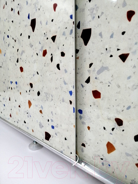 Изображение товара Экран для ванны Comfort Alumin Group Конфетти 3D 73x50 (торцевой)