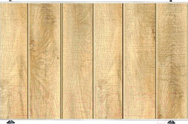 Изображение товара Экран для ванны Comfort Alumin Group Натуральное дерево 3D 73x50  (торцевой)