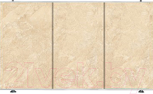 Изображение товара Экран для ванны Comfort Alumin Group Сахара 3D 73x50  (торцевой)