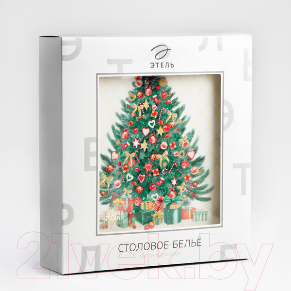 Изображение товара Скатерть Этель Golden Christmas / 5072922