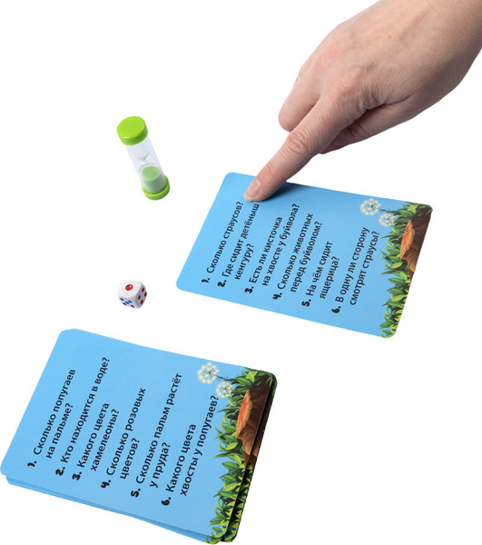 Изображение товара Настольная игра Десятое королевство Викторина на внимание. Животные / 05242