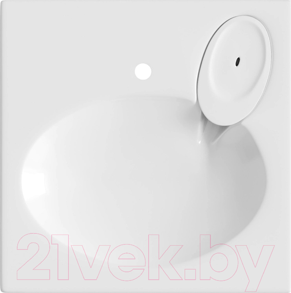 Изображение товара Умывальник Mixline Ореол 60x60 (с кронштейном)