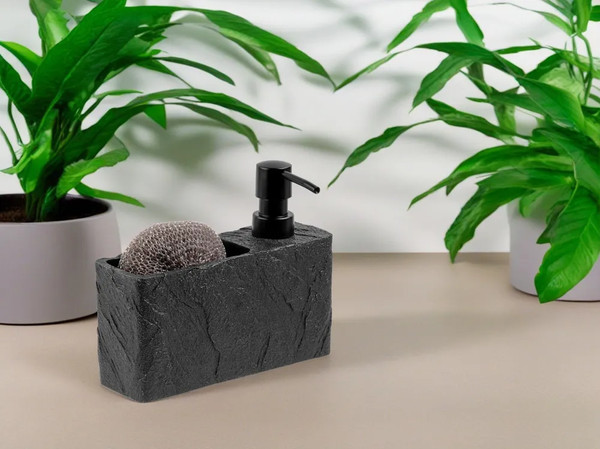 Изображение товара Дозатор для жидкого мыла Perfecto Linea 35-191001 (черный)